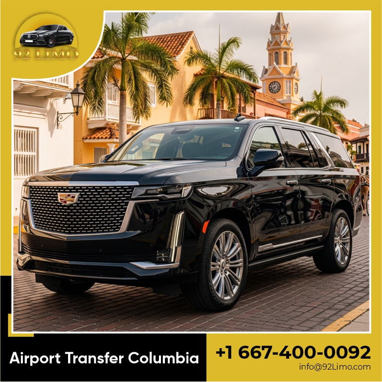 Airport transfer columbia